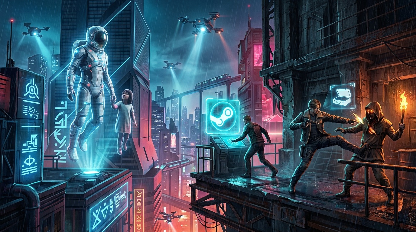 Pragmata rzuca wyzwanie Resident Evil 4. Capcom ma nowy hit na Steamie!