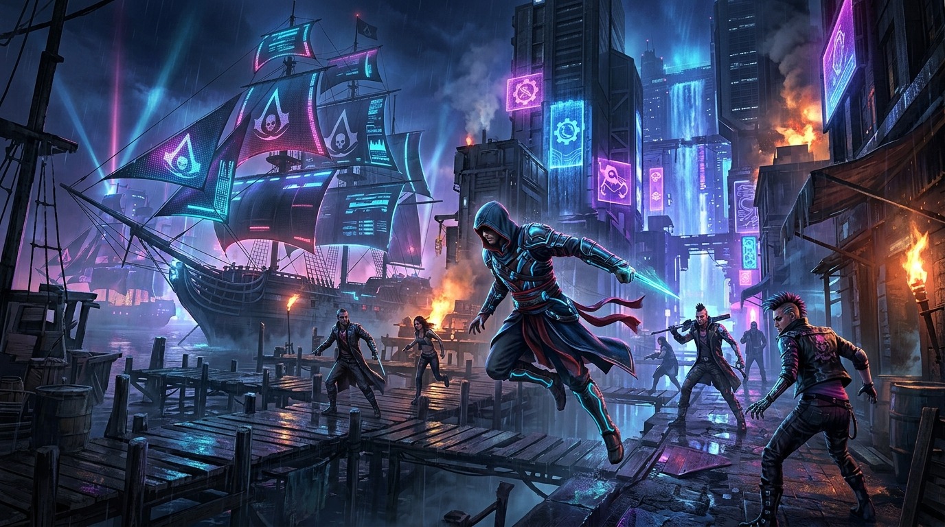 Assassin's Creed Black Flag Resynced: Back to Roots?