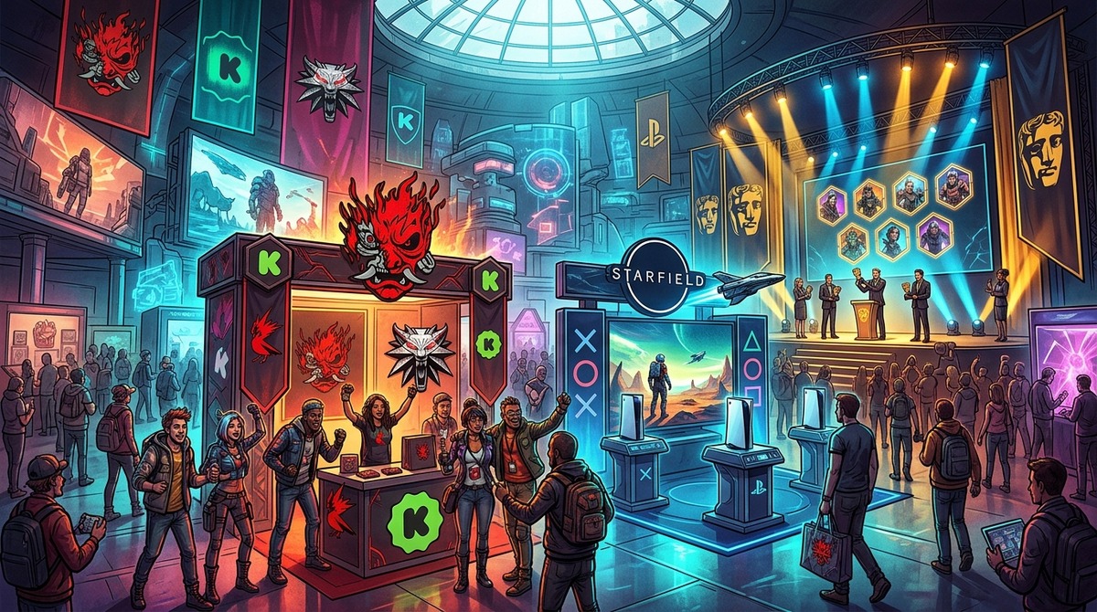 CD Projekt Red podbija Kickstarter, Starfield wreszcie na PS5, a BAFTA ogłasza nominacje – gorący marzec 2026