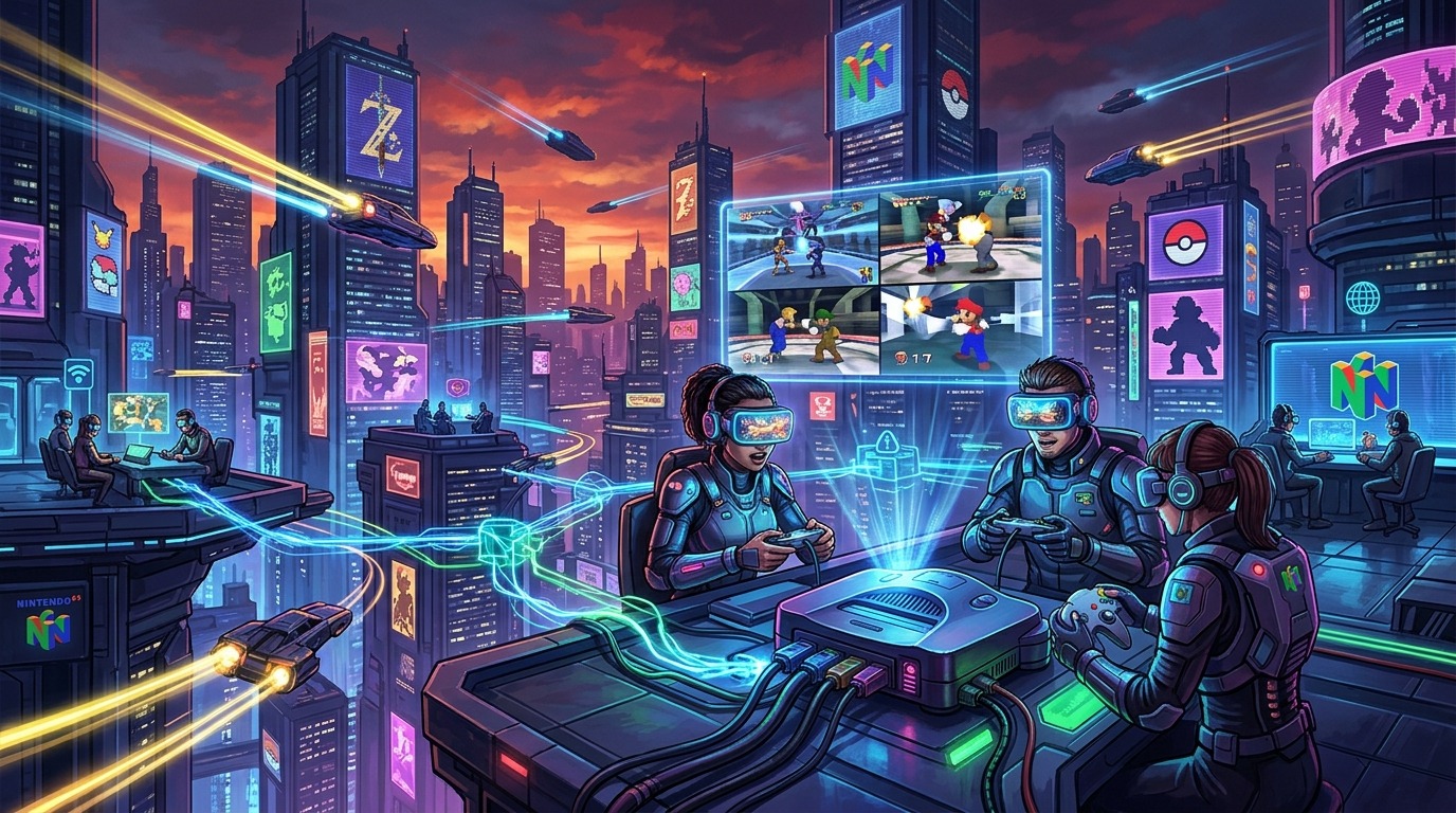 N64 w końcu z ludzkim online! Rollback netcode to absolutny game-changer
