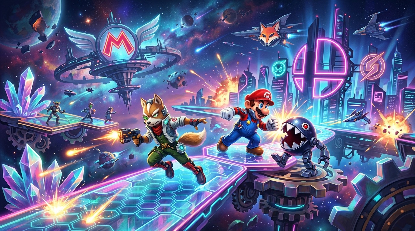 Fox McCloud w filmie o Mario? Nintendo szykuje grunt pod Smash Bros.